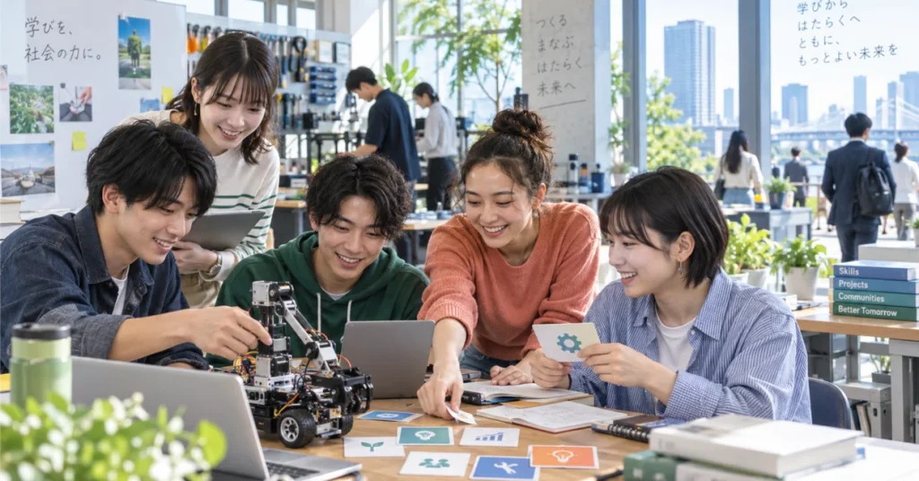 AI時代の短大と学び直しを考える記事の見出し画像